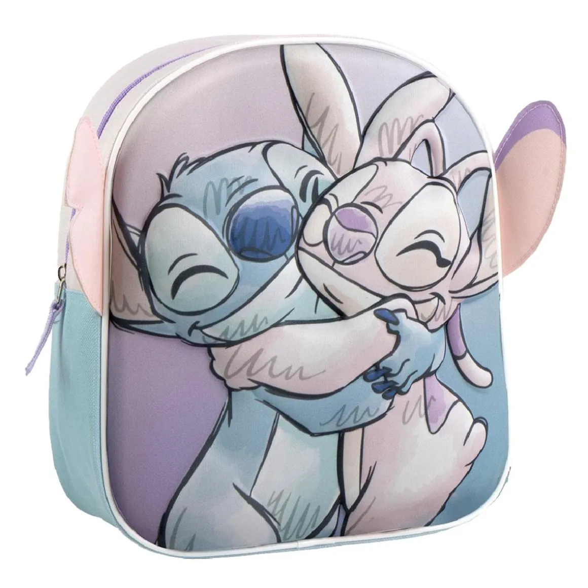 Stitch - Mochila infantil 3D 27 cm