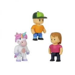 Stumble Guys - Pack 3 figuras articuladas (varios modelos)