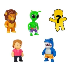 Stumble Guys - Pack 4 figuras + figura misteriosa (varios modelos)