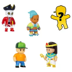 Stumble Guys - Pack 4 figuras + figura misteriosa (varios modelos)