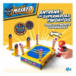 Super Masked - Ring de entrenamiento con figura