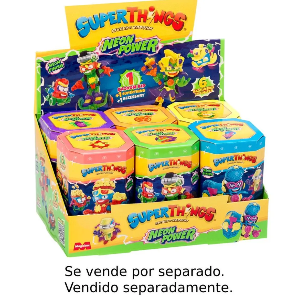 SuperThings - Neon Power - Kazoom Kids (varios modelos)