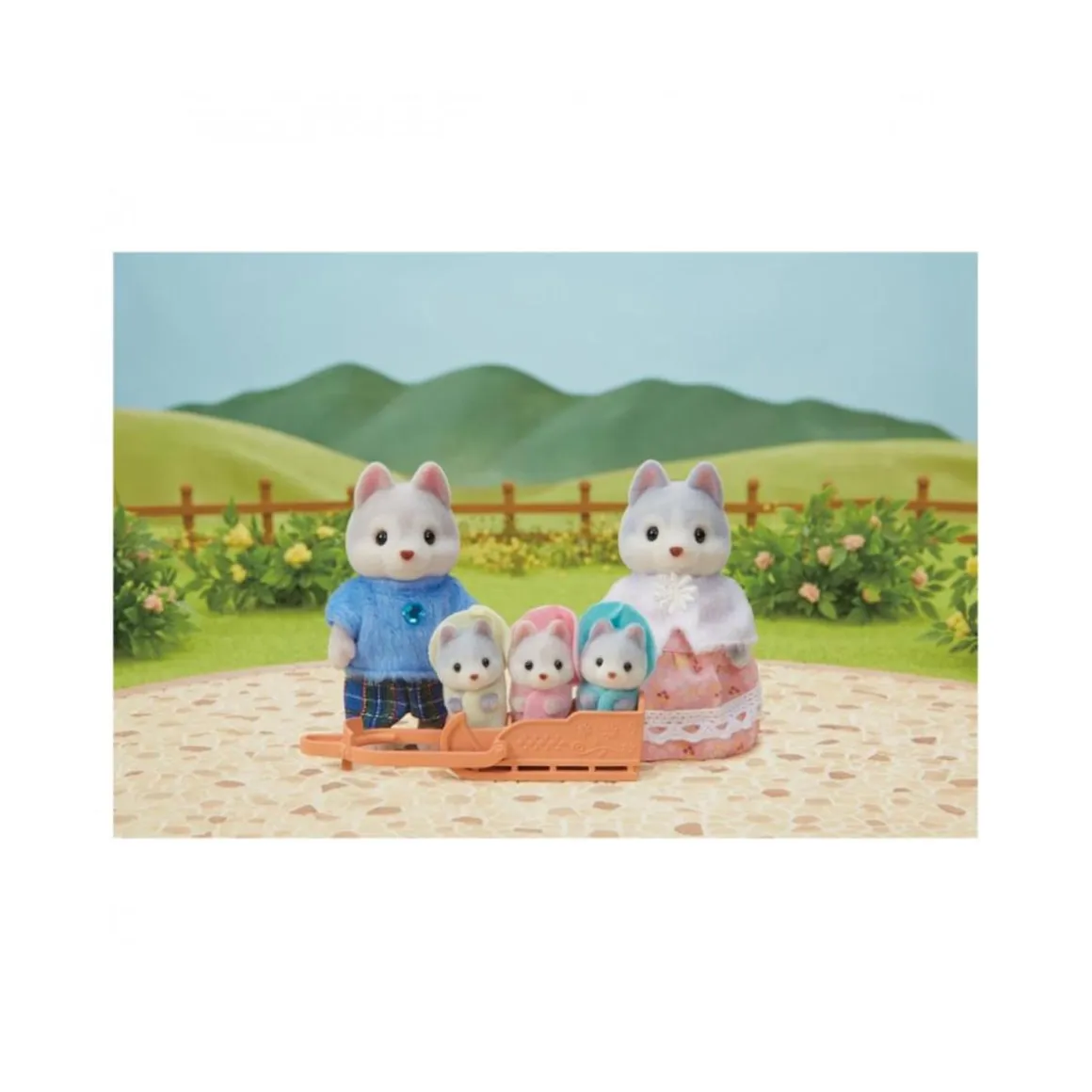 Sylvanian Families - Familia husky