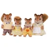 Sylvanian Families - Familia Ardillas de la Nuez
