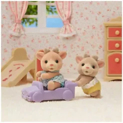 Sylvanian Families - Gemelos Reno - Casa de muñecas y figuras coleccionables