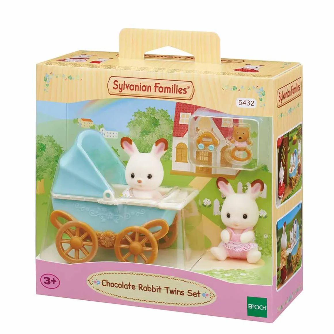 Sylvanian Families - Set cochecito gemelar