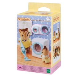 Sylvanian Families - Set de lavadora y aspiradora