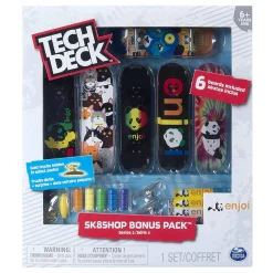 Tech Deck - Bonus Pack 6 Skates (varios modelos)