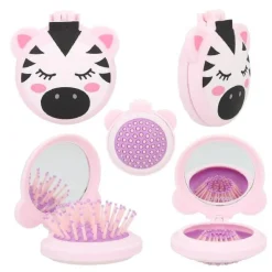 Top Model - Cepillo de pelo plegable con espejo