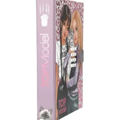 Top Model - Diario con código y sonido rebel kitty