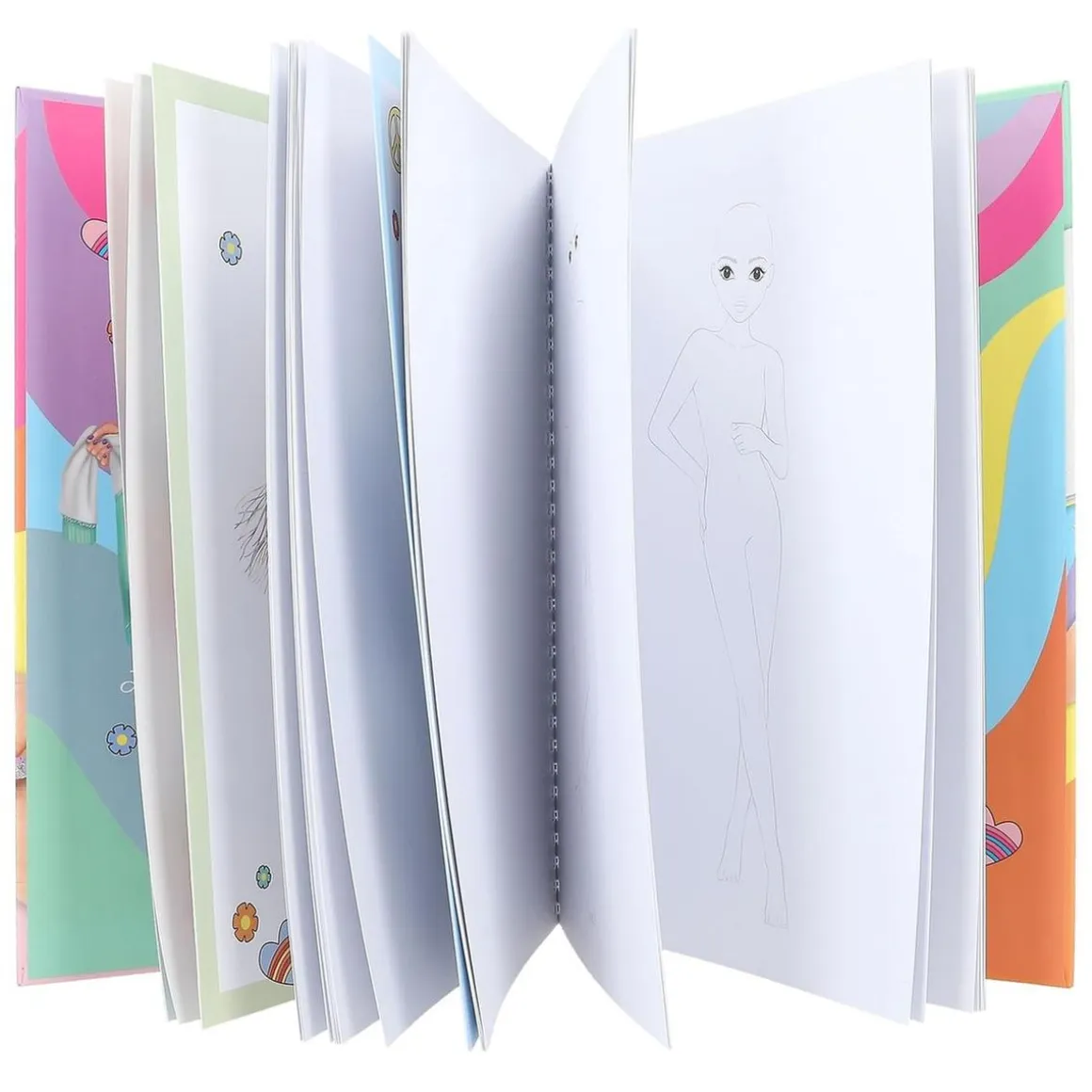 Top Model - Libro de colorear con set de colores