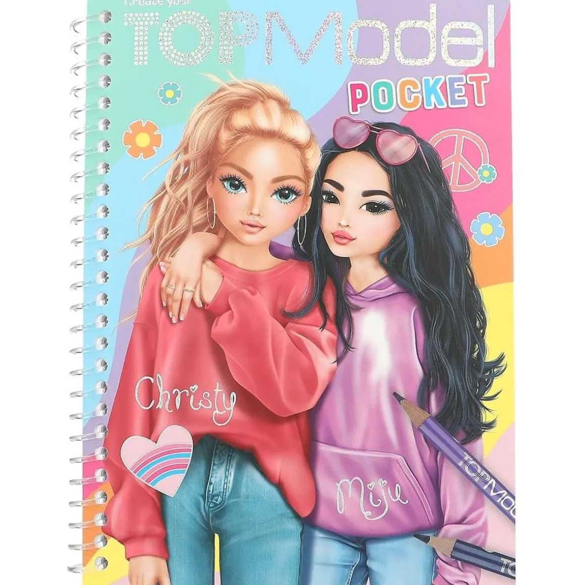 Top Model - Libro de colorear pocket
