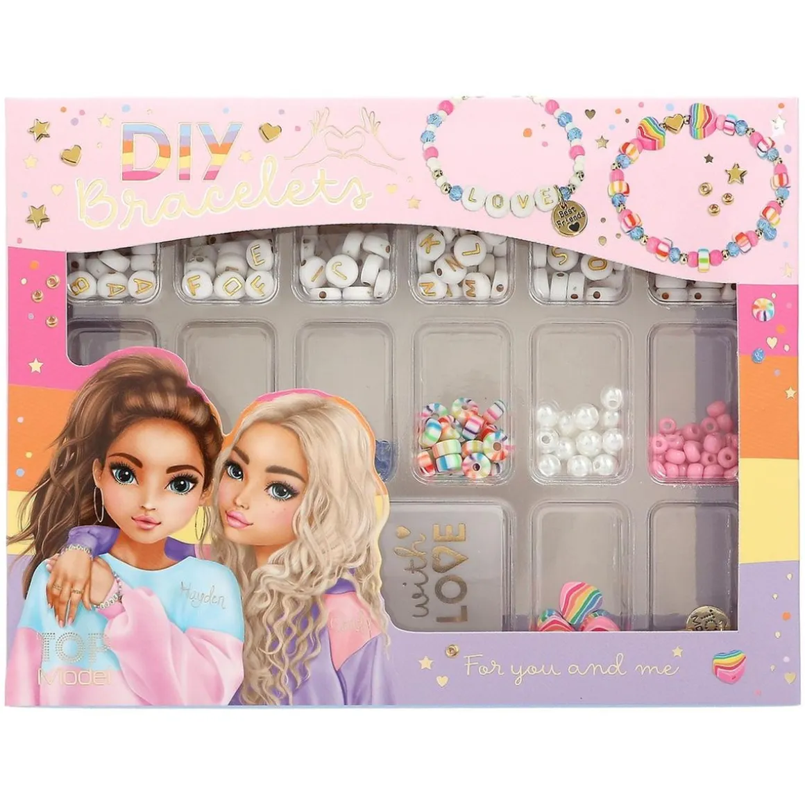 Top Model - Set pulseras DIY