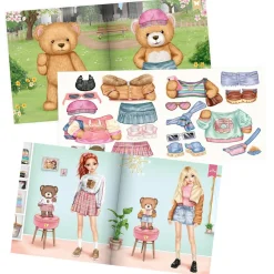 Top Model - Stickerworld libro pegatinas team teddy