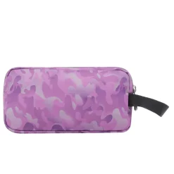 Totto - Estuche escolar tres compartimentos camuflaje rosa Agapec