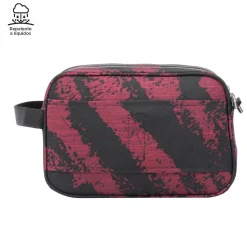 Totto - Estuche escolar tres compartimentos tiza roja Plastilina