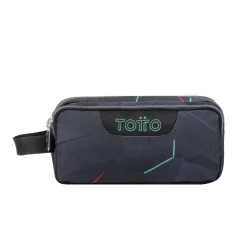 Totto - Estuche escolar tres compartimentos fractal Agapec