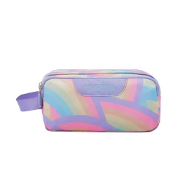 Totto - Estuche escolar tres compartimentos arcoíris Agapec