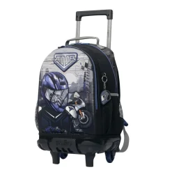 Totto - Mochila con ruedas Helmet Racer M