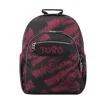 Totto - Mochila escolar adaptable a carro tiza roja Acuareles