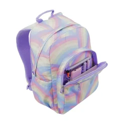 Totto - Mochila escolar arcoíris Acuarela