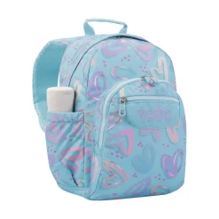 Totto - Mochila escolar corazones pintados Gommas