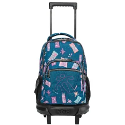 Totto - Mochila escolar con ruedas Resma Gomy