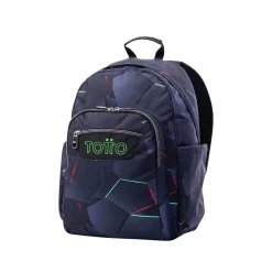Totto - Mochila escolar fractal Acuarela