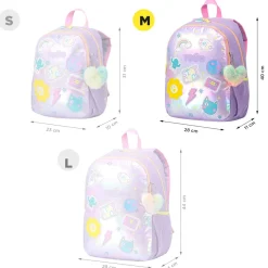 Totto - Mochila escolar mediana Emojy