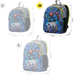 Totto - Mochila escolar mediana Monark