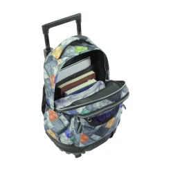 Totto - Mochila escolar pequeña ruedas bloques Resma