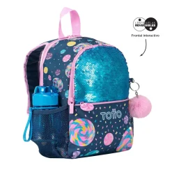 Totto - Mochila escolar pequeña Sweet Candy