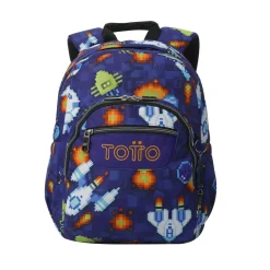 Totto - Mochila Gommas Space Blue