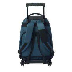 Totto - Mochila Renglones con ruedas Moroccan Blue