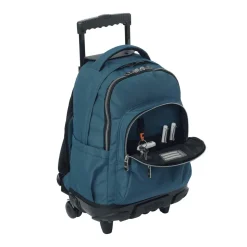 Totto - Mochila Renglones con ruedas Moroccan Blue