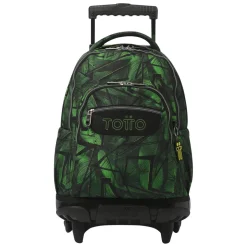 Totto - Mochila Renglones con ruedas Jhony Jungle