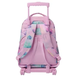 Totto - Mochila Renglones con ruedas Glitter Shiny Heart