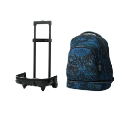 Totto - Mochila Tiza con ruedas Urban Graph