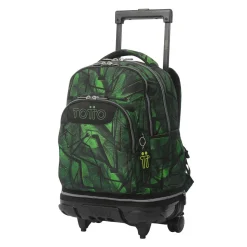 Totto - Mochila Tiza con ruedas Jhony Jungle