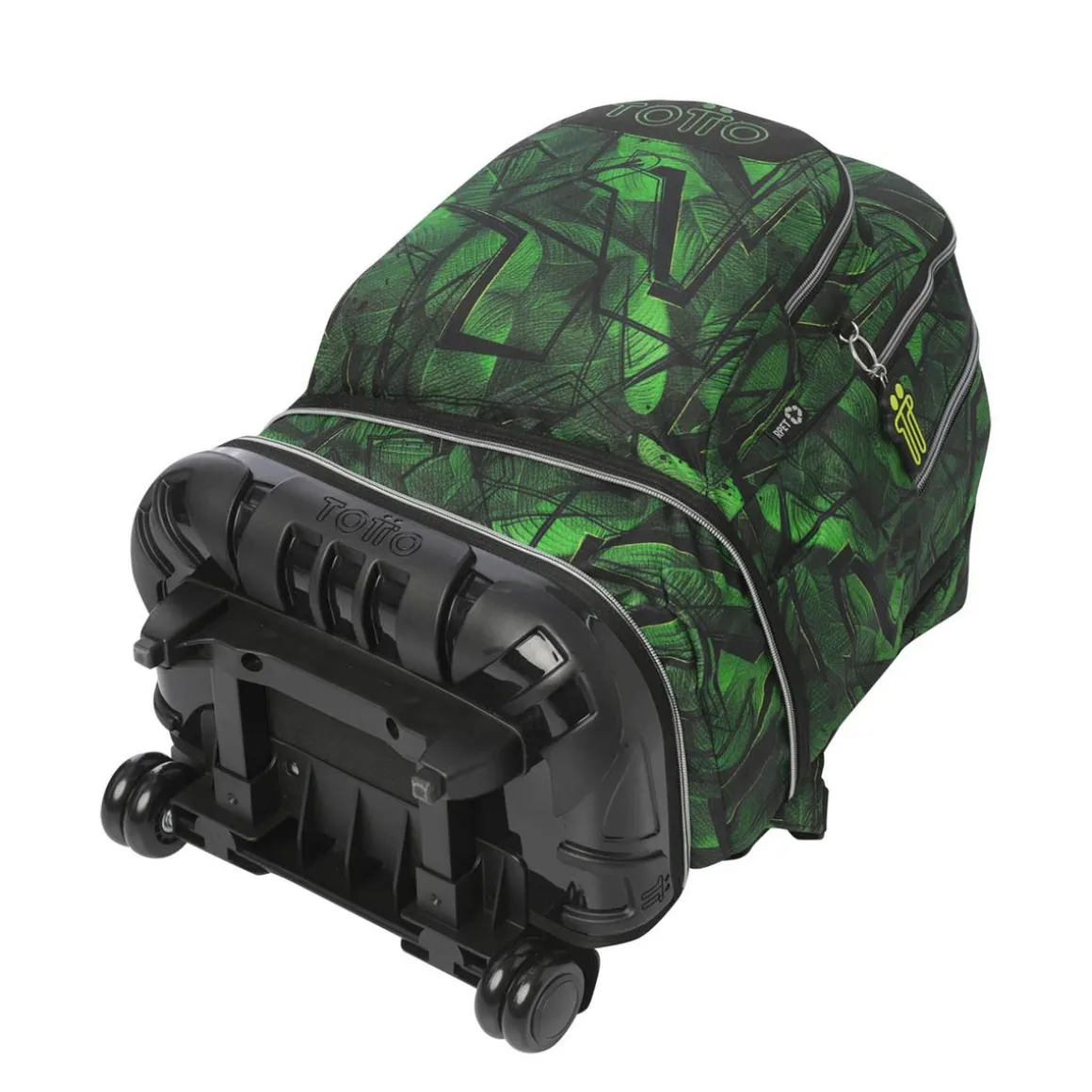 Totto - Mochila Tiza con ruedas Jhony Jungle