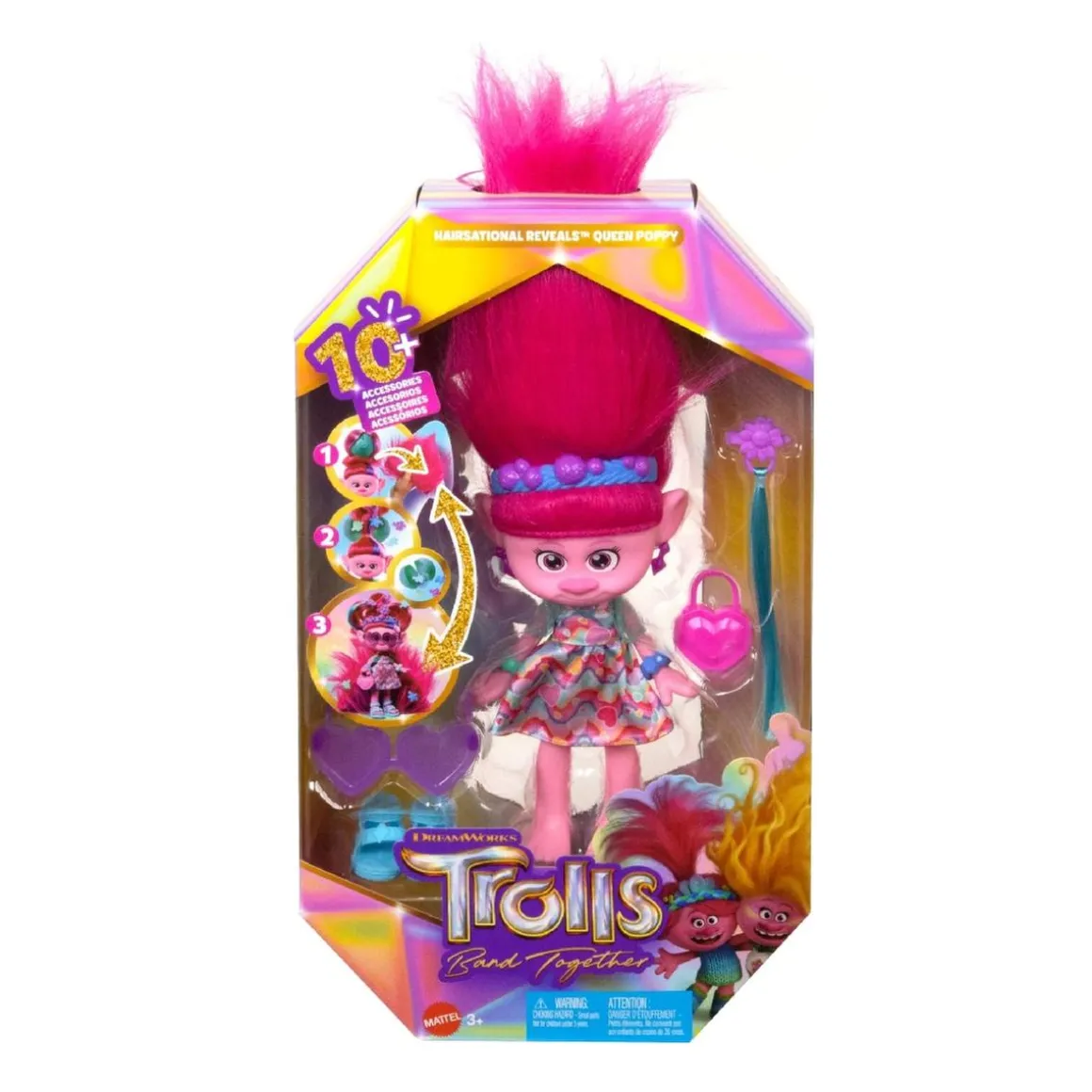 Trolls - Poppy con accesorios