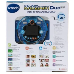 Vtech - Cámara Digital Kidizoom Duo FX Azul