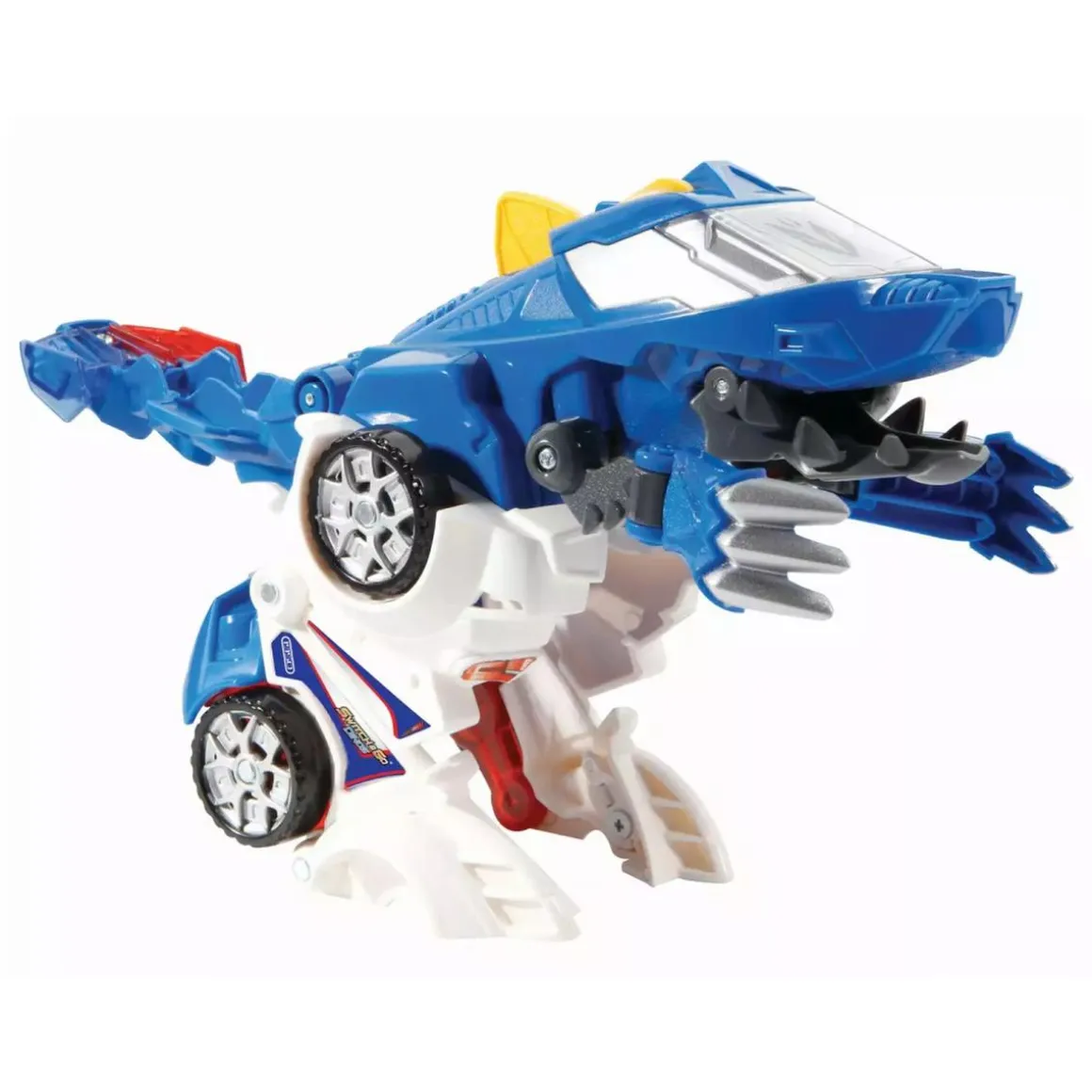 Vtech - Switch & Go Dinos Patrulla, tericinosaurio coche de policía transformable ㅤ