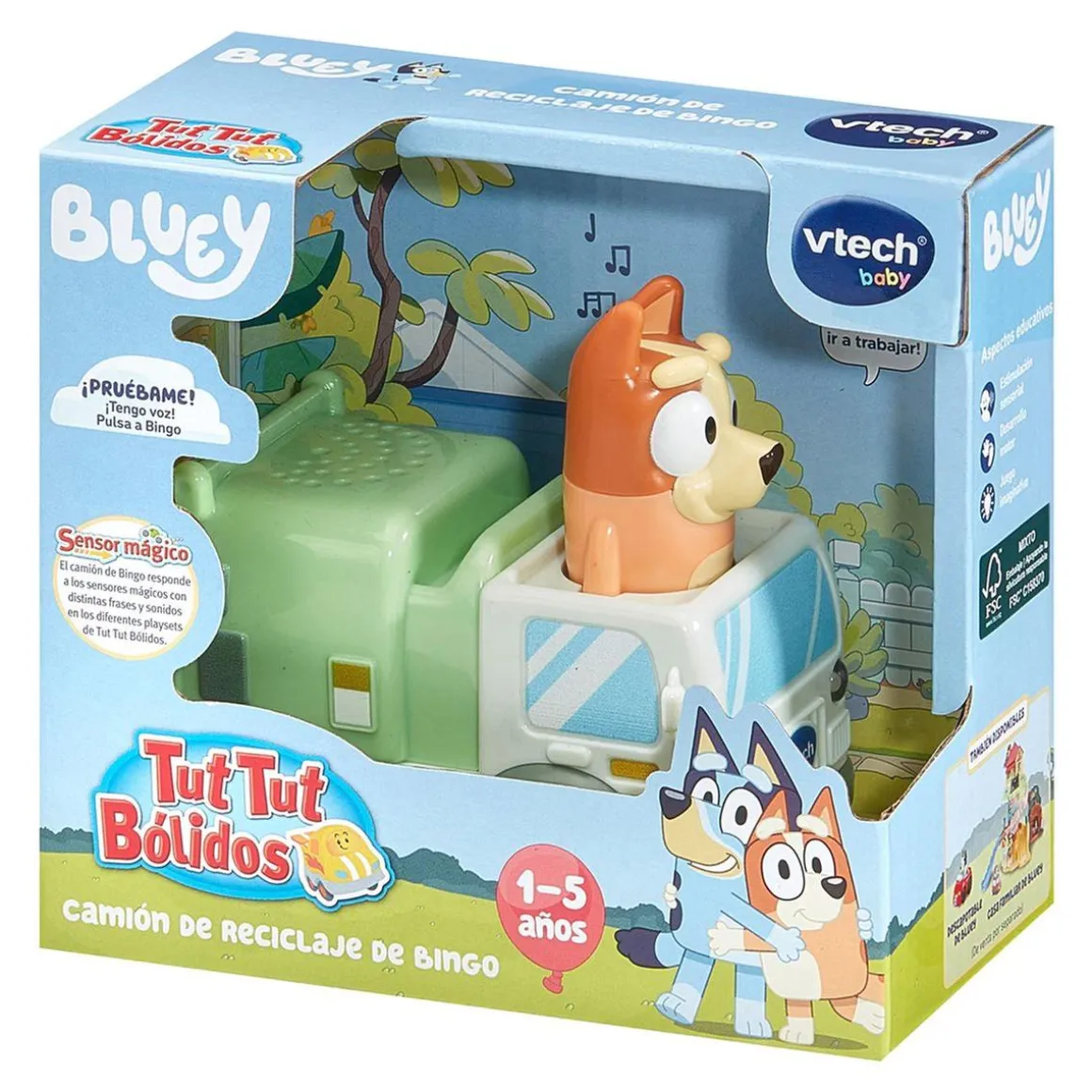 Vtech Baby - Tut Tut Bólidos de Bluey (Varios Modelos)