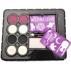 Wednesday Adams - Set de maquillaje