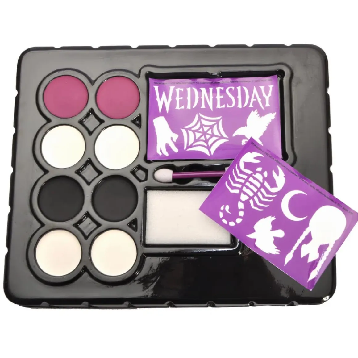 Wednesday Adams - Set de maquillaje