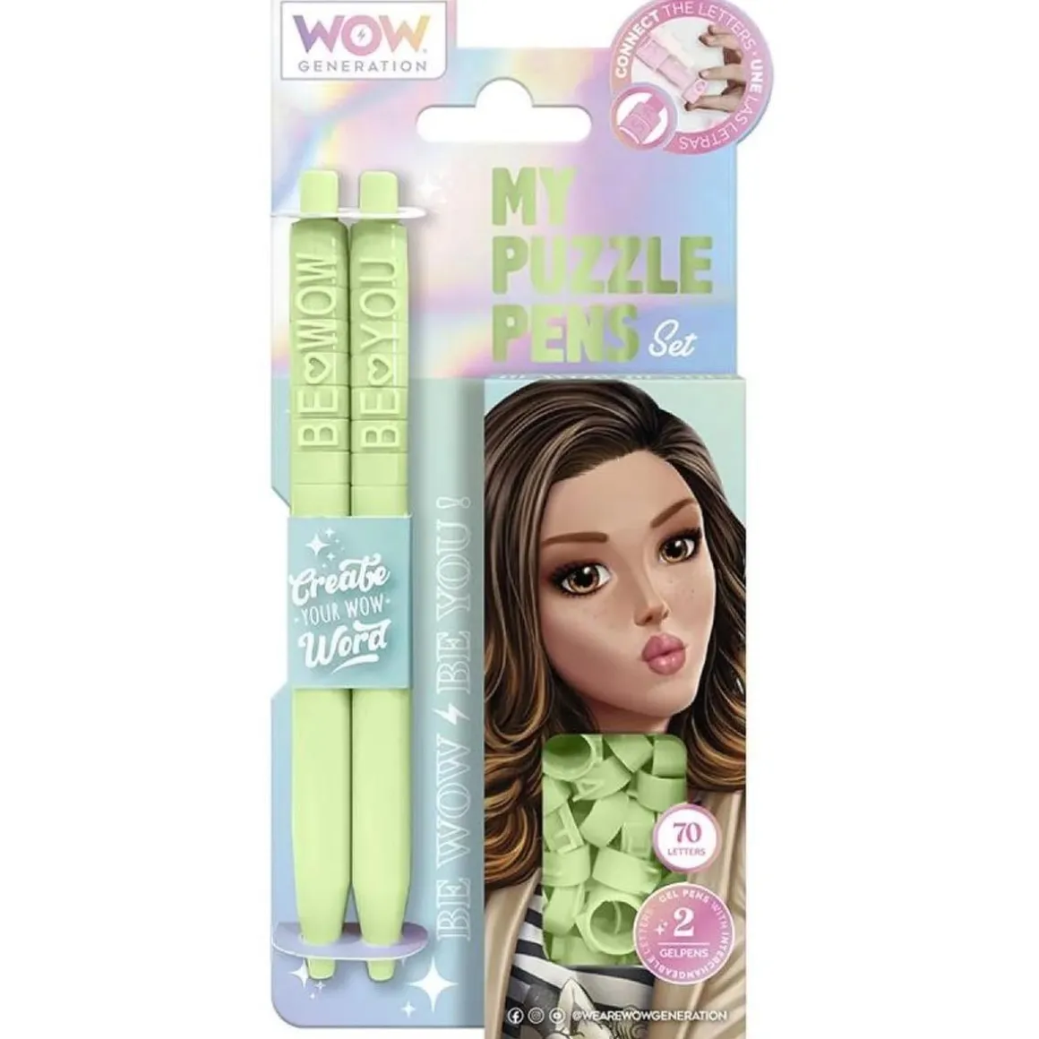 Wow Generation - Bolígrafos Puzzle (Varios Modelos)