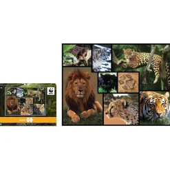 WWF - Felinos salvajes - Puzzle 1000 piezas