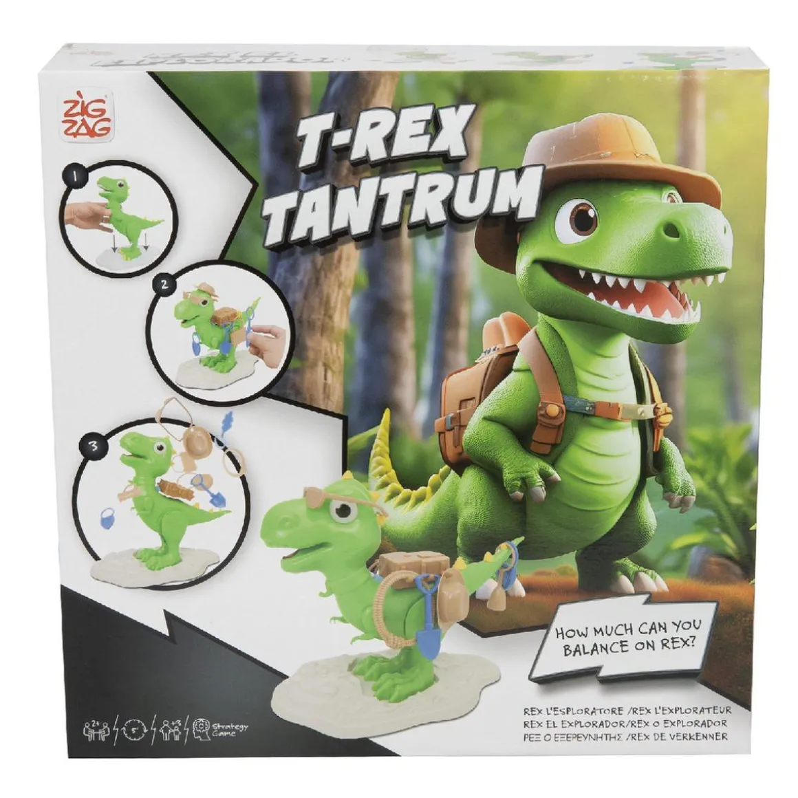 Zig Zag - T-Rex explorador